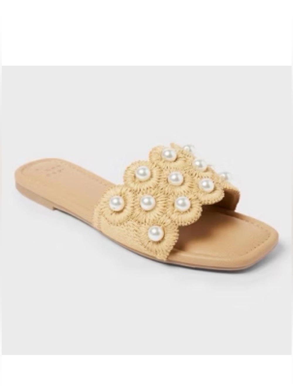 A New Day Delaney Ornament Slide Sandals